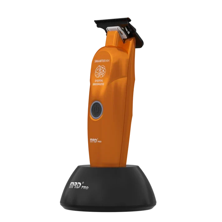 MRD Pro Precision Smart Brain Digital Brushless Clipper and Trimmer - Orange