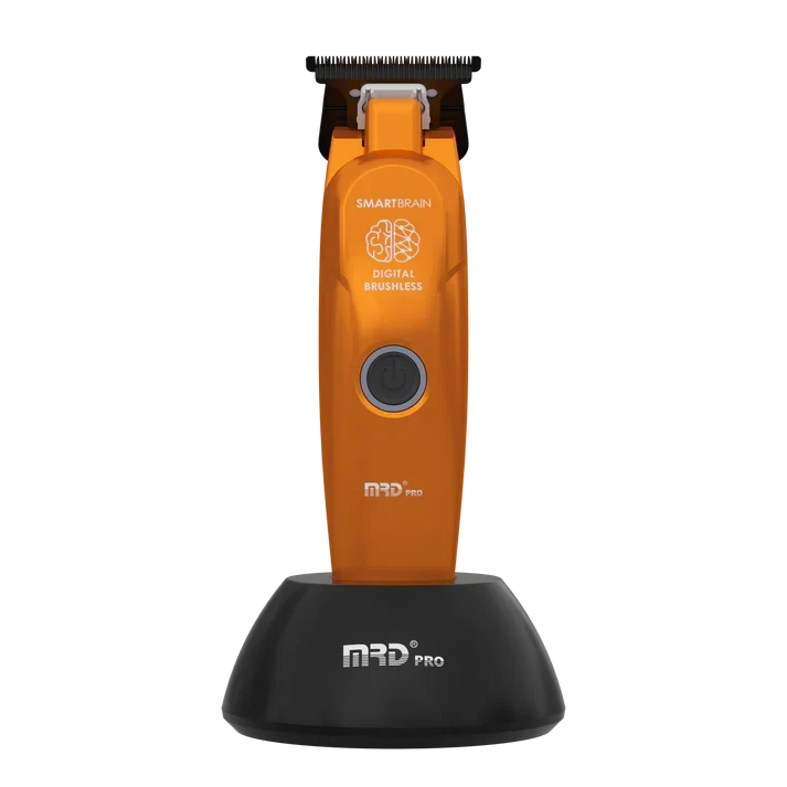 MRD Pro Precision Smart Brain Digital Brushless Clipper and Trimmer - Orange