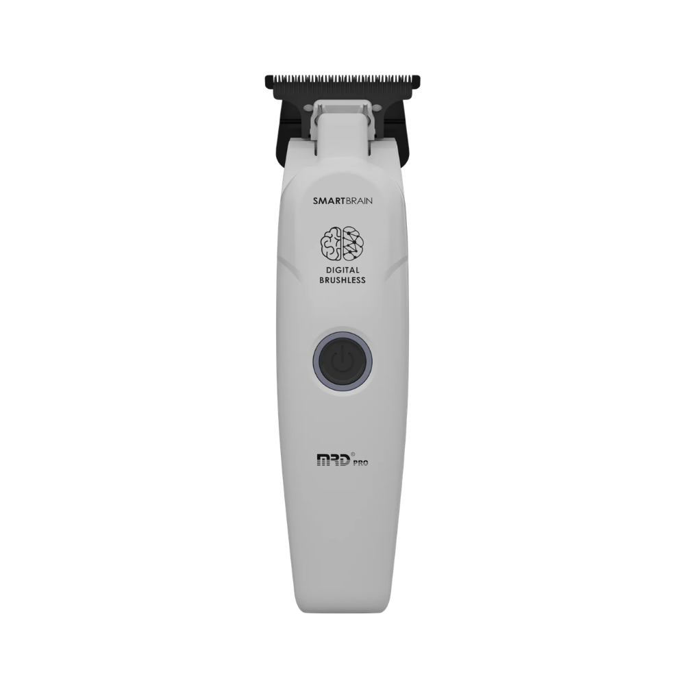 MRD Pro Precision Smart Brain Digital Brushless Clipper and Trimmer - White