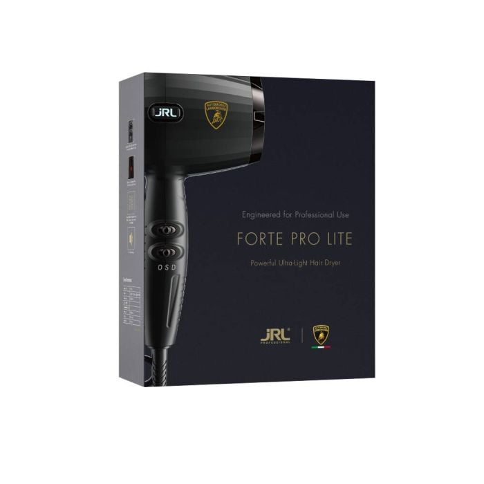 JRL x Lamborghini Forte Pro Hair Dryer Black