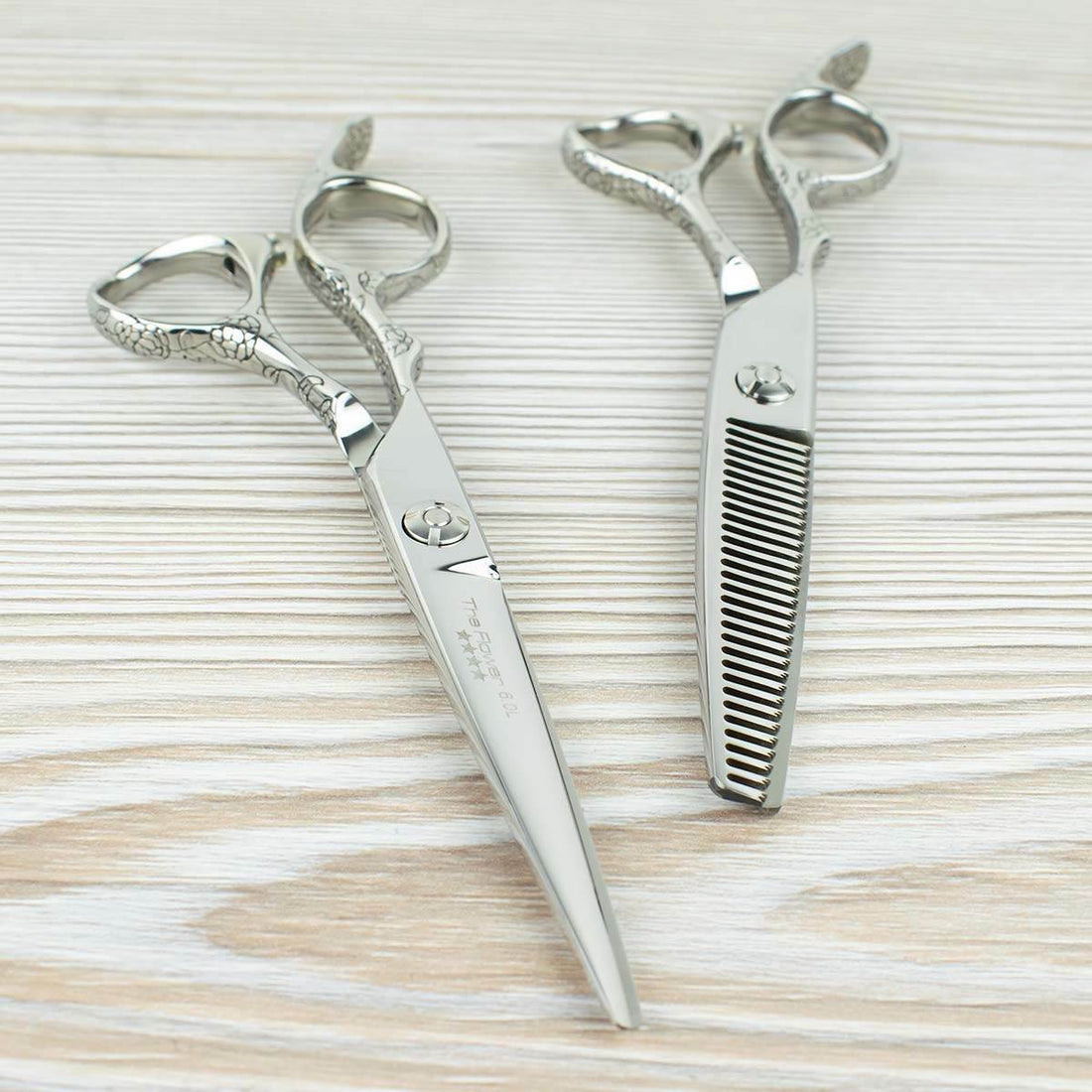 Matakki Lefty Flower Scissors &amp; Thinners Set