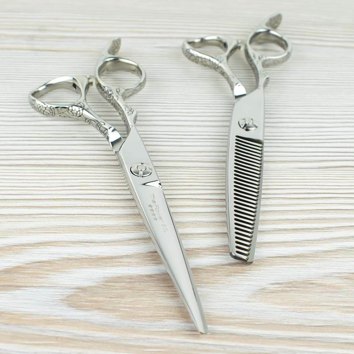 Matakki Lefty Flower Scissors &amp; Thinners Set