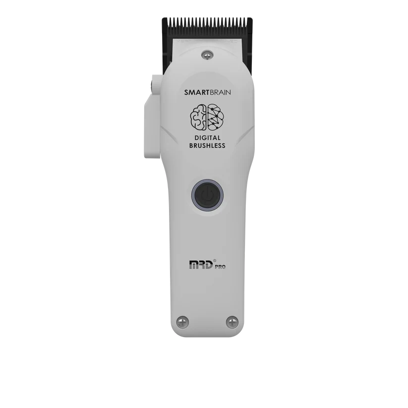 MRD Pro Precision Smart Brain Digital Brushless Clipper - White