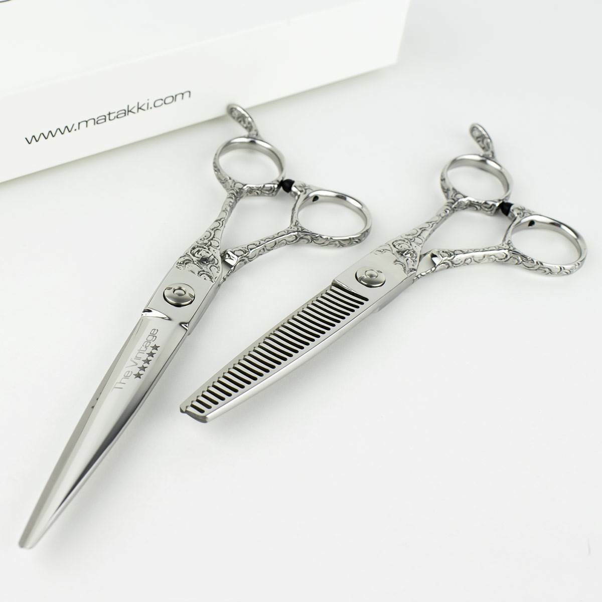 Matakki Vintage Scissor &amp; Thinner Set