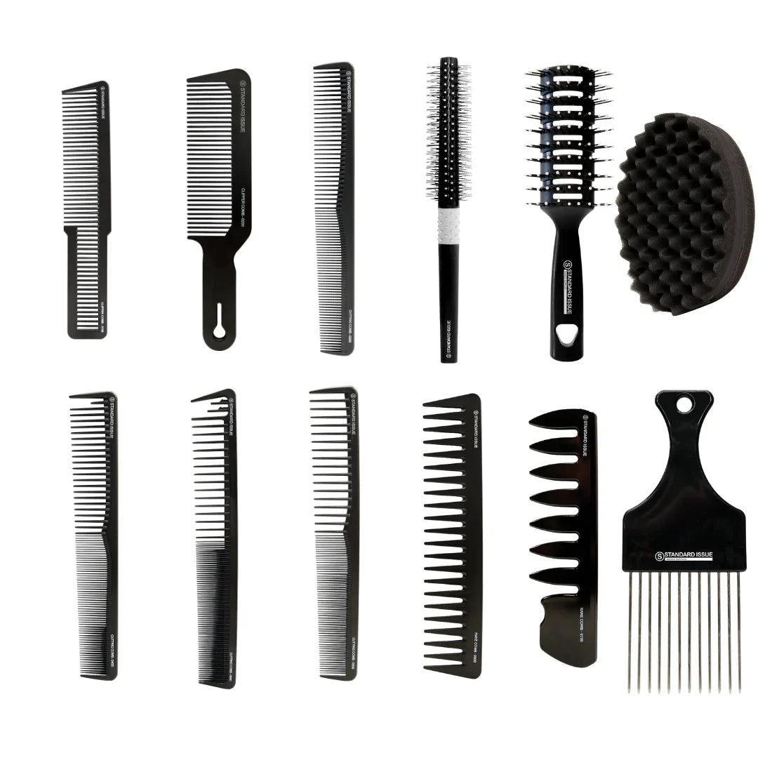 Standard Issue Comb and Brush Set