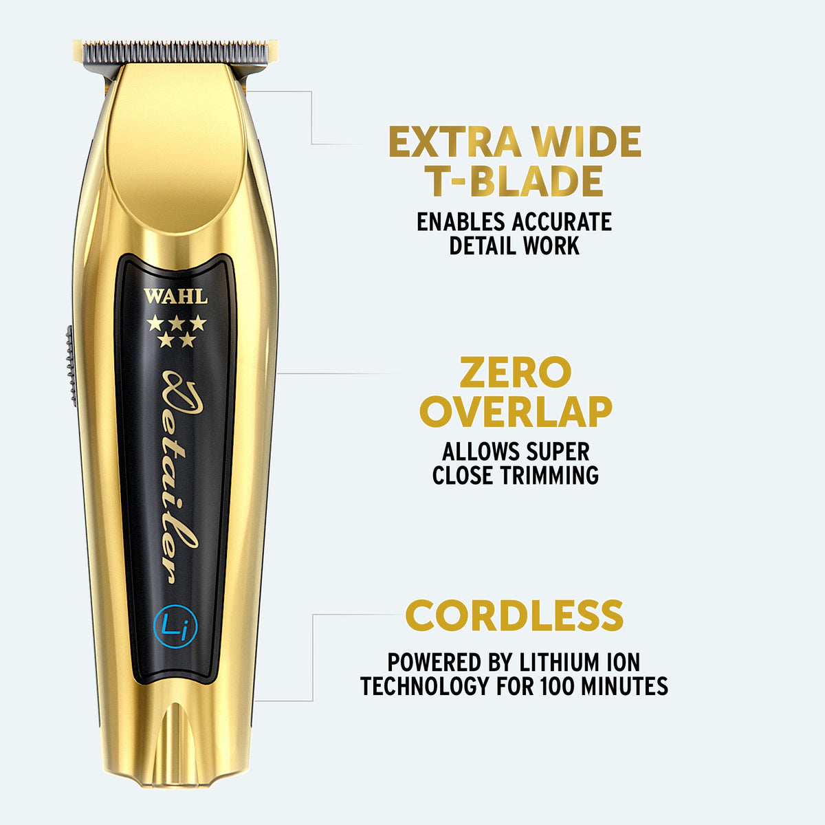 Wahl Cordless Detailer Li (Gold)