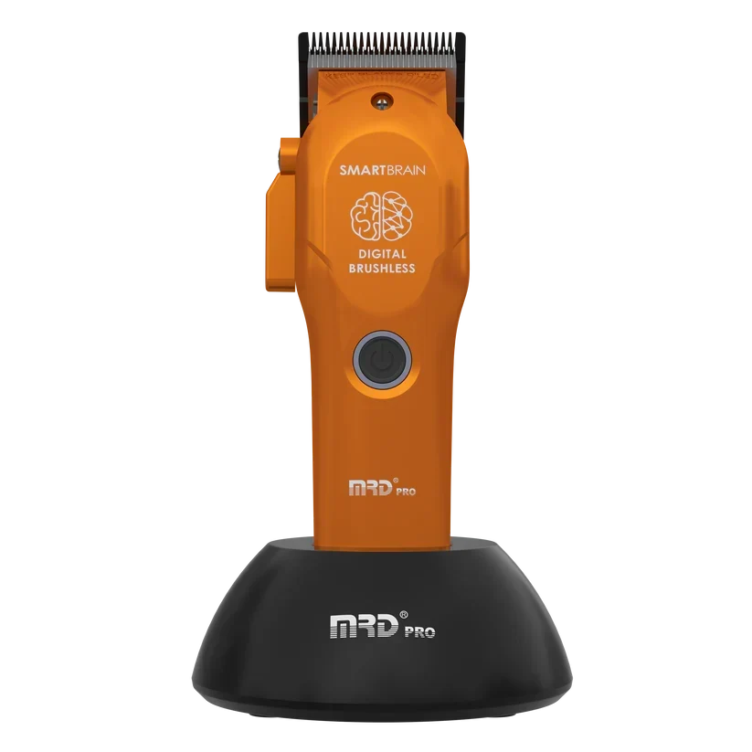 MRD Pro Precision Smart Brain Digital Brushless Clipper and Trimmer - Orange