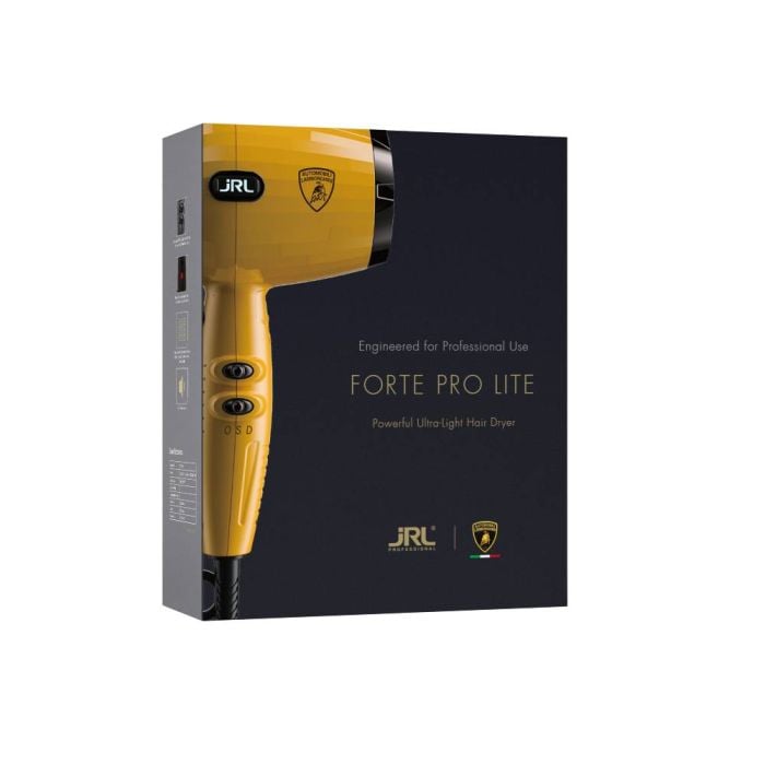 JRL x Lamborghini Forte Pro Hair Dryer Yellow