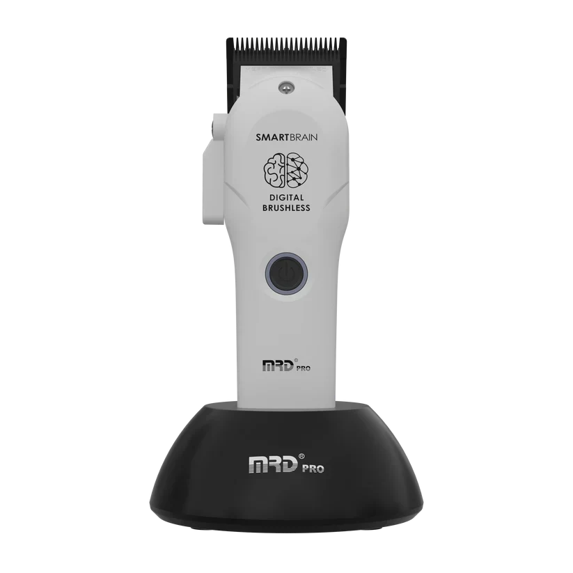 MRD Pro Smart Brain Precision Clipper, Trimmer and Vector Foil Shaver - White