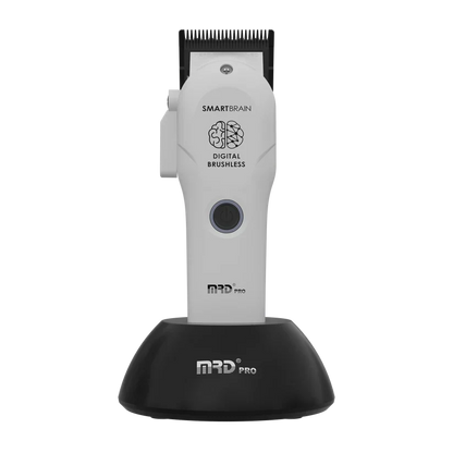 MRD Pro Precision Smart Brain Digital Brushless Clipper and Trimmer - White